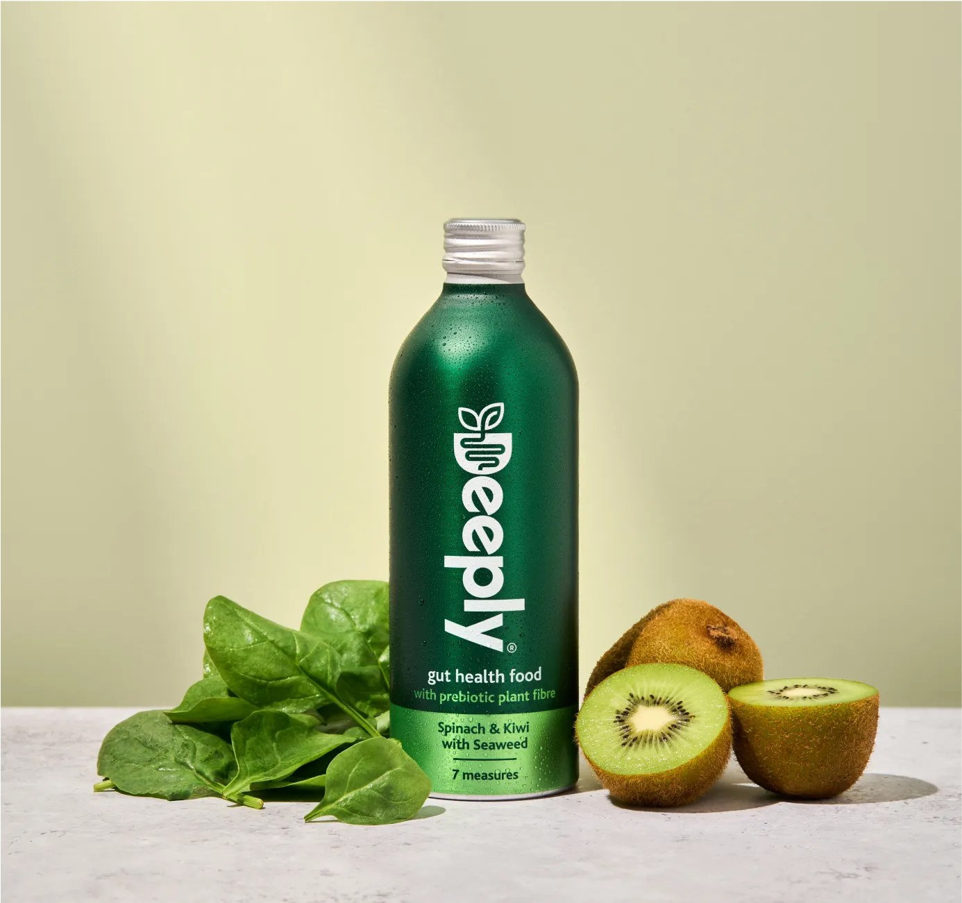 Spinach & Kiwi – Deeply Foods Spinach & Kiwi – Deeply Foods